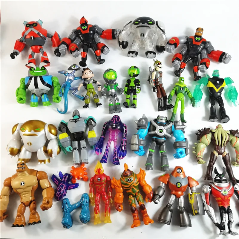 Genuine-ben-tennyson-10-anime-figura-boneca-monstro-figura-brinquedos ...