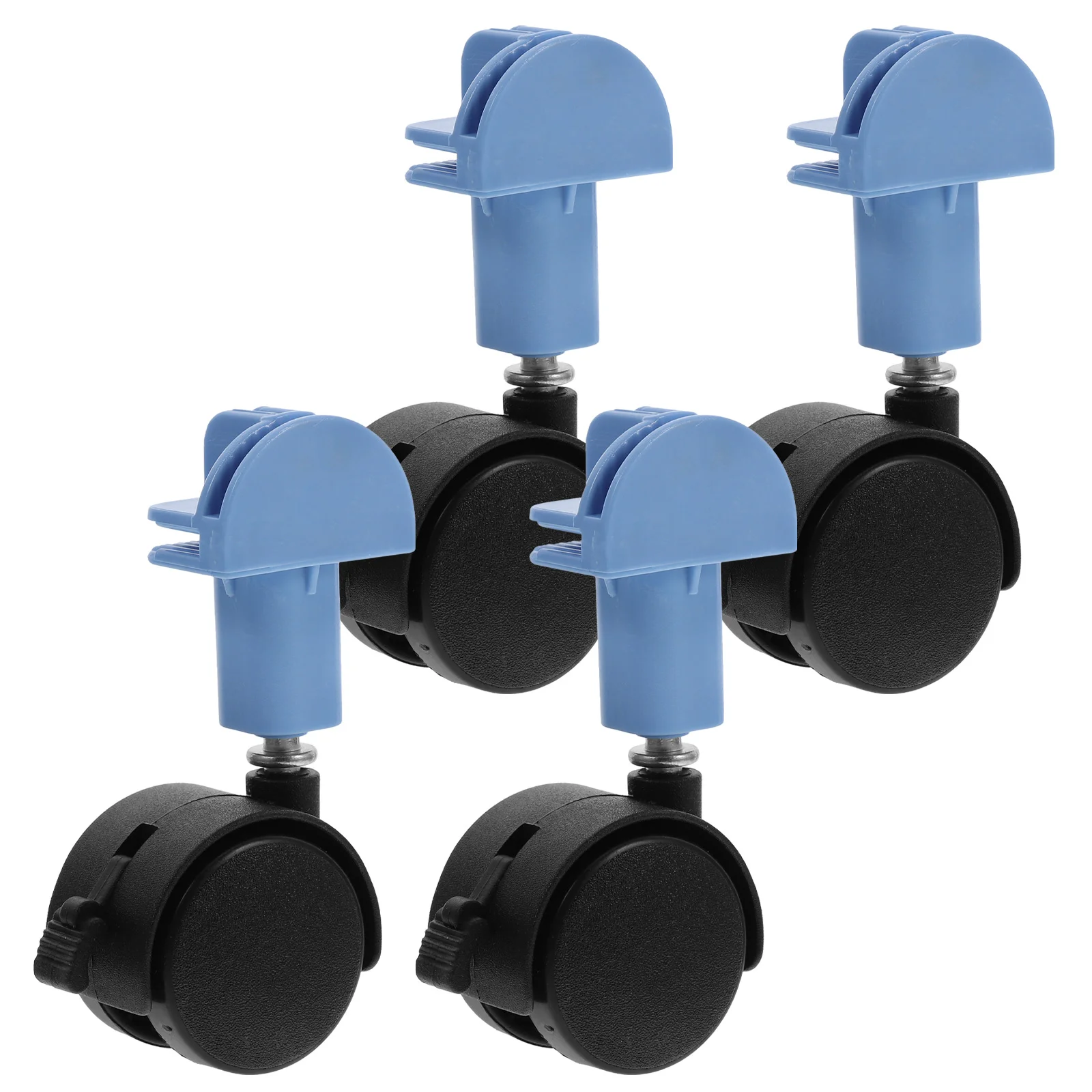 4 Pcs Cat Cage Wheels Caster Accessories Pet Casters Furniture Rollers Replacement Wheels Caster Wheel Bin Casters Dog
