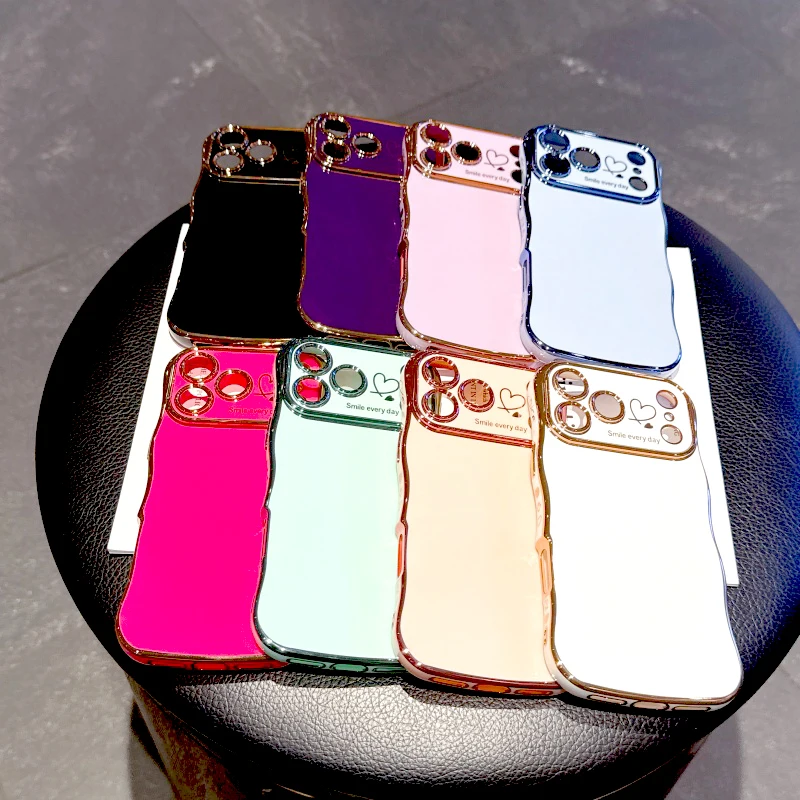รูปสินค้า เคสโทรศัพท์นิ่มลายคลื่น สุดชิค ใส่ได้ทุกรุ่น iPhone