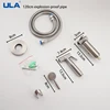 ULA Bidet Faucet Stainless Steel Portable Toilet Bidet Sprayer Set Toilet Faucet Hygienic Shower Hot Cold Water Shoer Head 6