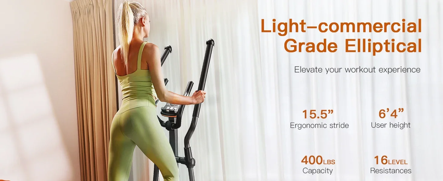 Niceday light commercial grade elliptical machine