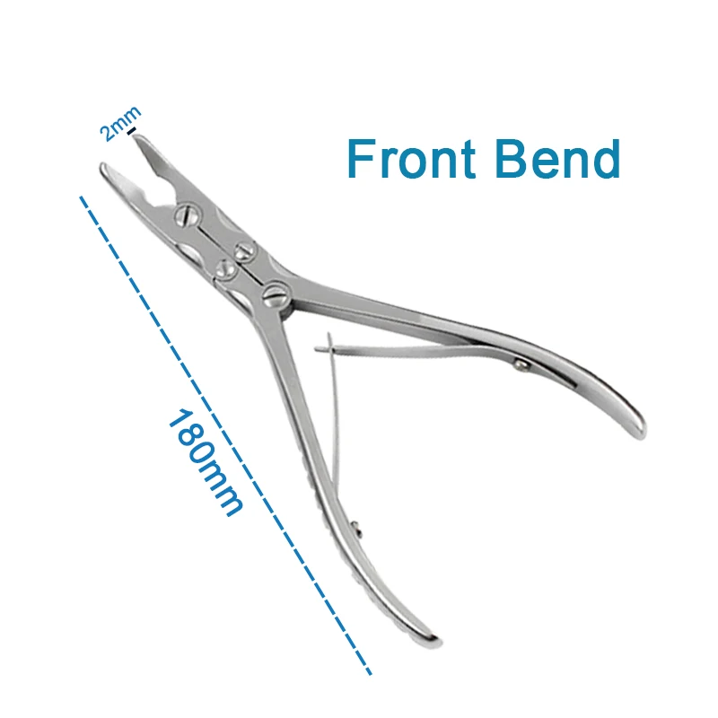 Veterinary Double Joint Rongeur Autoclavable Bone Rongeurs Stainless Steel Veterinary Orthopedic Instrument