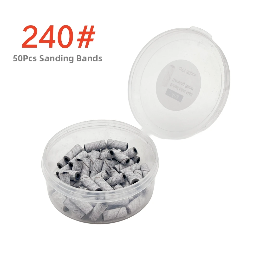 Compact Nail Polish Sand Ring Bearing Set for Nail Repair & Polishing