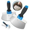 Paint Scraper Construction Worker Home Paint Scraper Stainless Steel Putty Knife Scraper Wallpaper Scraper for Drywall Finishing 1
