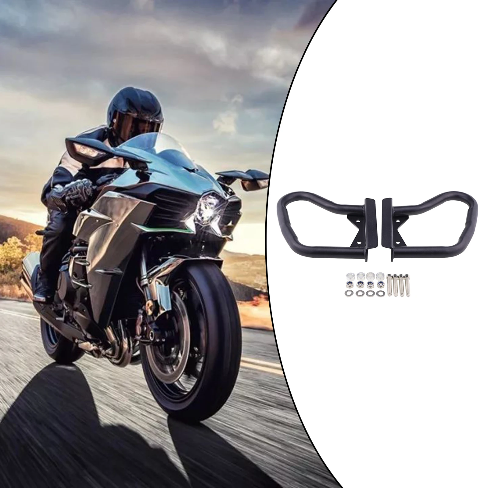 

Защита двигателя подходит для Guzzi Bobber 16-20 крышки рамы
