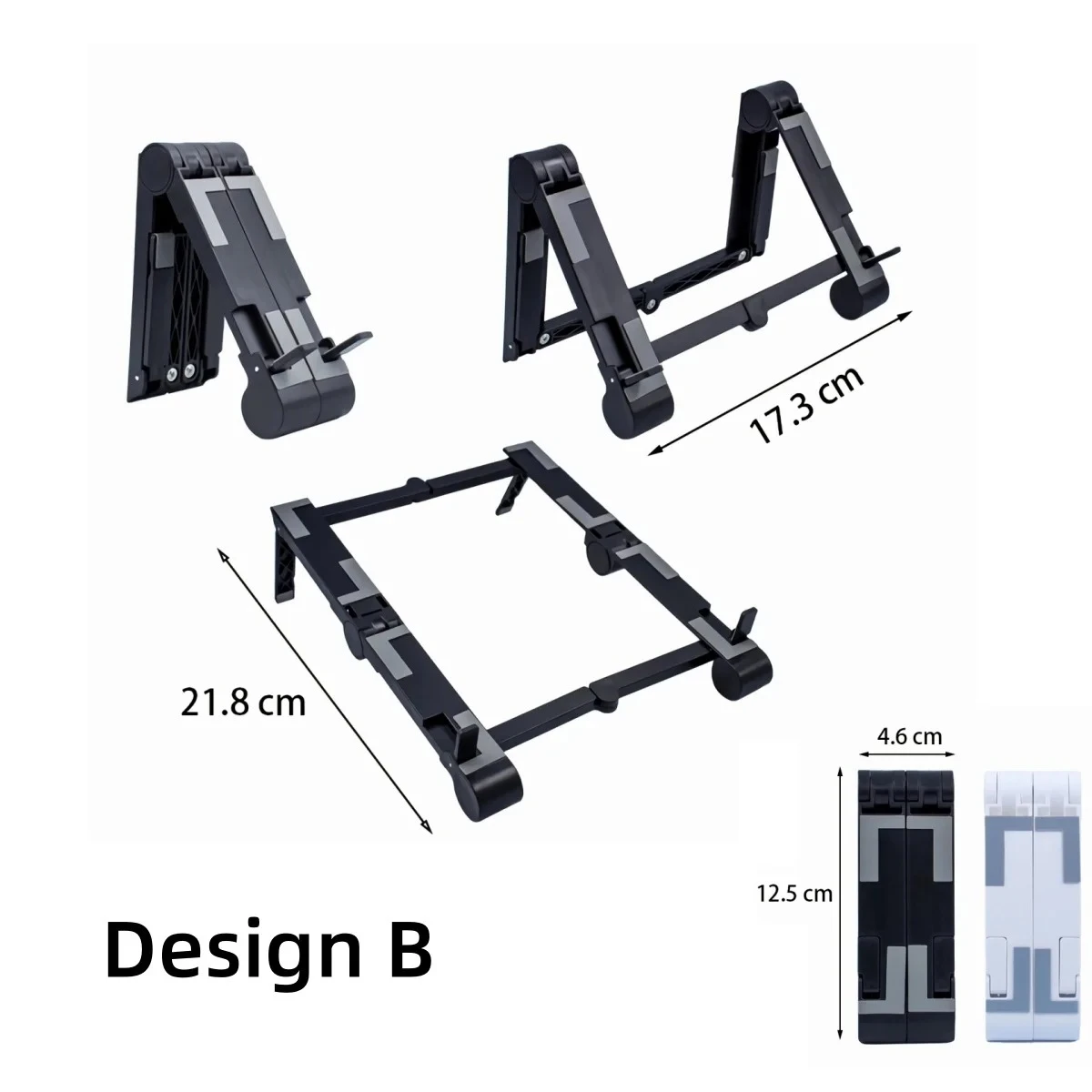 Compact Foldable Laptop & Device Stand with Adjustable Support