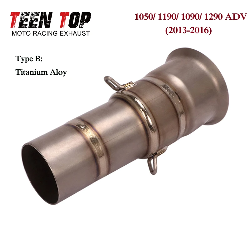 For KTM Super Duke 1050 1090 1190 1290 ADV 2013-2019 51mm Motorcycle Exhaust Escape Modify Connect Middle Tube Link Pipe Elbow - Image 3
