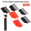 For T9 Hair Clipper Guards Guide Combs Trimmer Cutting Guides Styling Tools Attachment Compatible 1.5mm 2mm 3mm 4mm 6mm 9mm 1