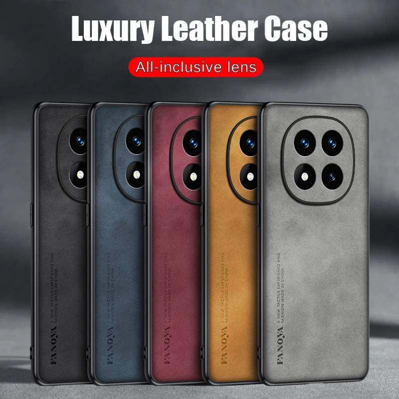 Luxury Business Leather Phone Case - Shockproof Protective Cover