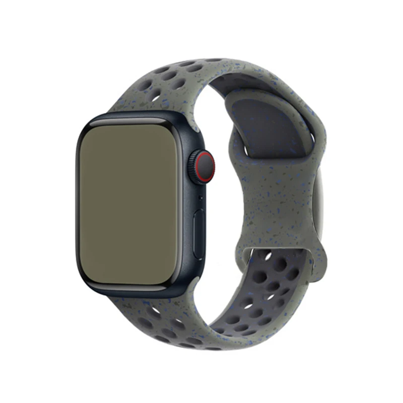 Colorful Particle Sport Rubber Strap