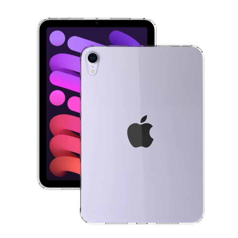 Premium Clear Soft Silicone TPU Tablet Case - Lightweight & Protective Cover