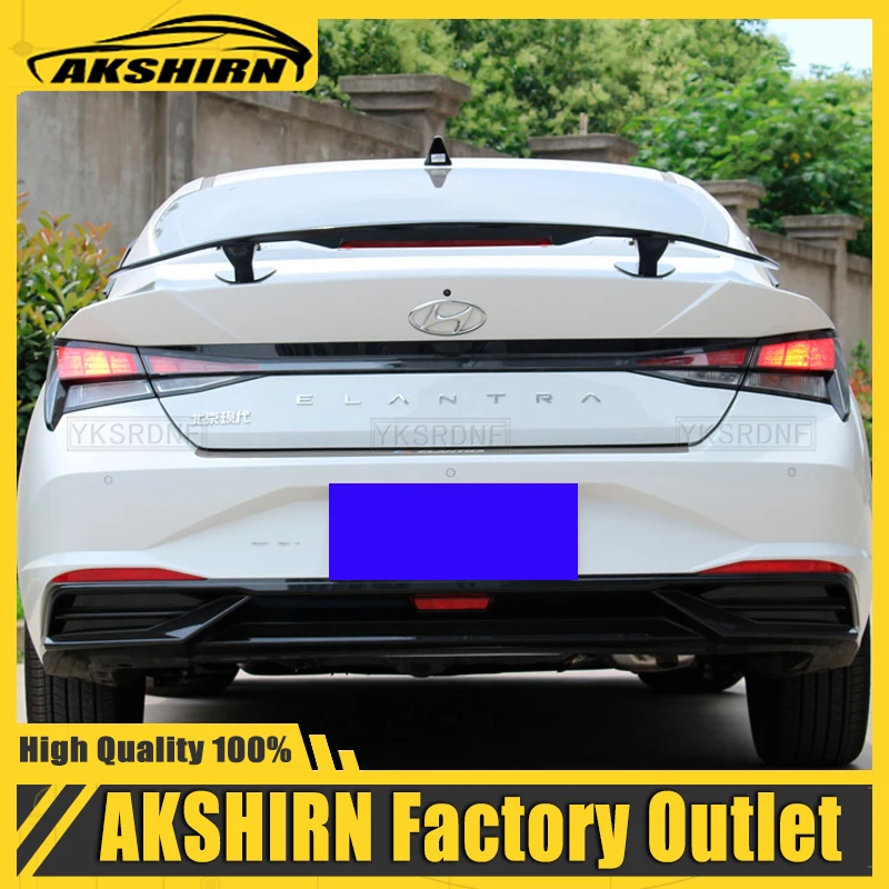 Universal Car Spoilers for Hyundai Elantra Avante CN7 2020 2021 Abs