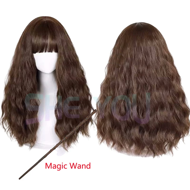 Hermione Granger Wig Tutorial | Harry Potter Cosplay / Costume - YouTube