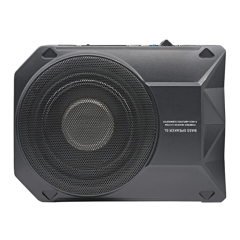 8 Inch Car Audio Speakers Music System In The Car Active Subwoofer Under Seat for Under Woofer Aluminum Body Pro Bass Hron