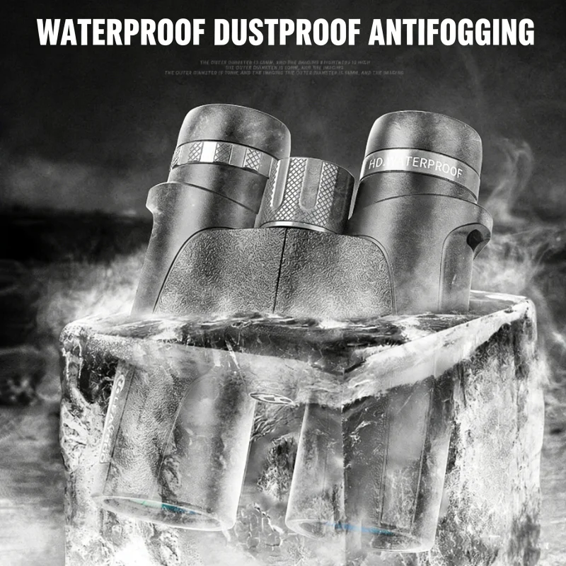 LEAYSOO Jingjian 10X42 쌍안경 BAK-4 프리즘 방수 전문 망원경 하이킹 야생 동물 관찰 및 콘서트에 이상적