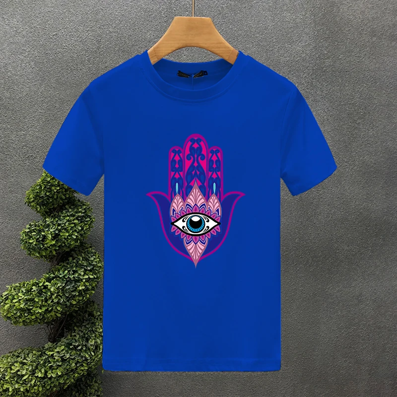 Creativity Brand 100% bumbac de înaltă calitate cu imprimeu pentru cupluri, vară Haruku pentru bărbați/femei, tricou cu mânecă scurtă, mărime asiatică_voghion.com