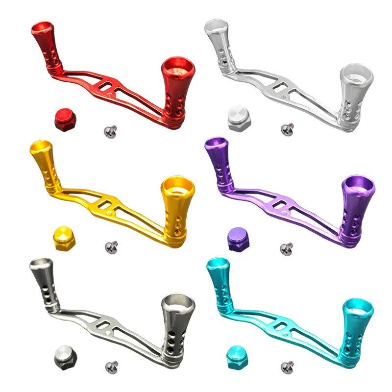 All-Metal Bait Casting Reel Handle Lightweight Fishing Reel Repair Modification Replacement Part Smooth Bearings for Fishing