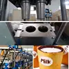 Semi-automatic machine Coffee Shop Use Mini Waffle Cone Maker Edibel Tea Cup 3 Heads CFR BY SEA 3