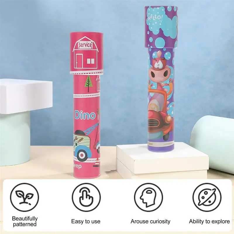 Dancepandas Caleidoscoop Speelgoed 8 STKS Klassieke Caleidoscoop Speelgoed Creatieve Diy Educatief Speelgoed Caleidoscoop voor Kinderen Kinderen Verjaardag en Feestartikelen