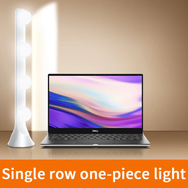 라이브 필 라이트 앵커 데스크탑 메이크업 특수 더블 행 LED 뷰티 회춘 전문 라이브 비디오 배경