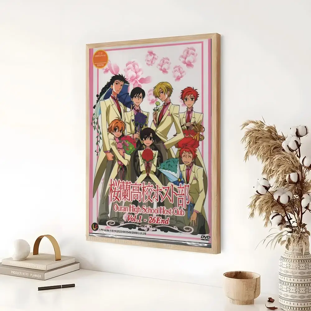 Anime Ouran High School Host Club Poster Schlafzimmer Wohnzimmer Studie & darüber hinaus selbstklebende Dekoration + perfektes Geschenk – Detail 10