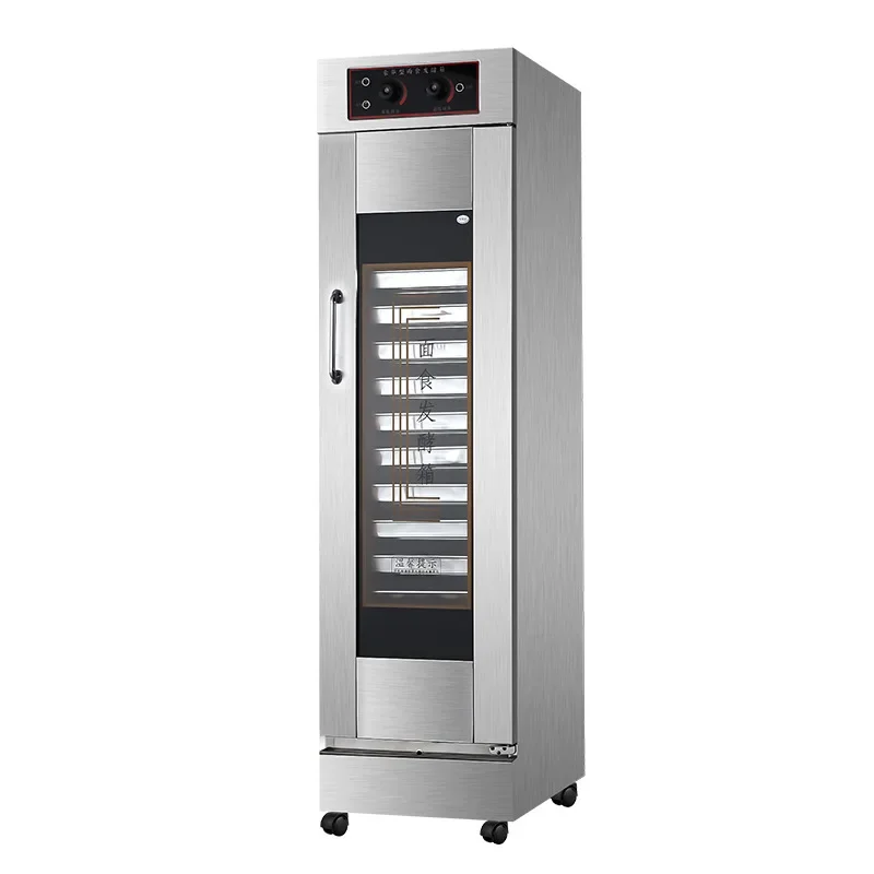 Automatic Fermentation Box Stainless Steel Proofing Cabinet 16 Layers for Baking Bread Dumplings Pizza Dough Rising Temperature