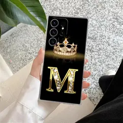 Enhanced Clear Soft Phone Cover with Letter Design - Galaxy S21 Plus (PTTM - CLS 01)