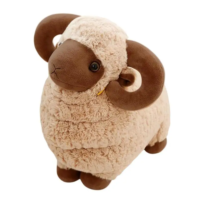 

28cm Children Soft Sheep Plush Doll Baby Neat Stitching Animal Doll Girls Baby Stuffed Doll Sleeping Mate Stuffed Plush Toys