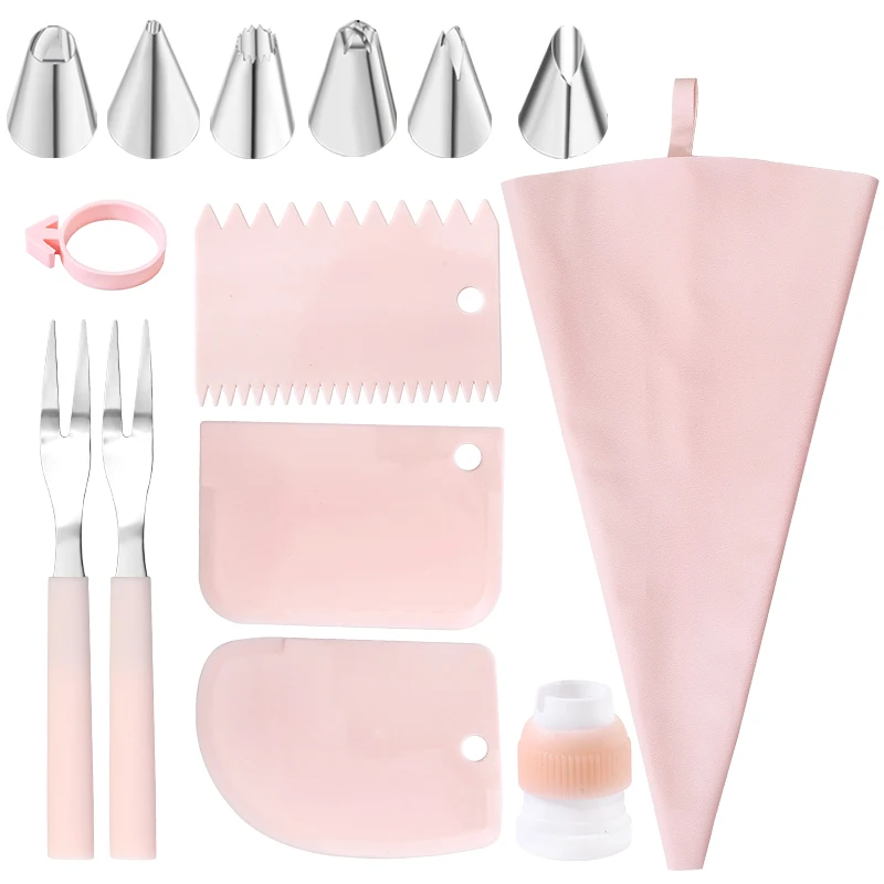 14pcs Pink Set