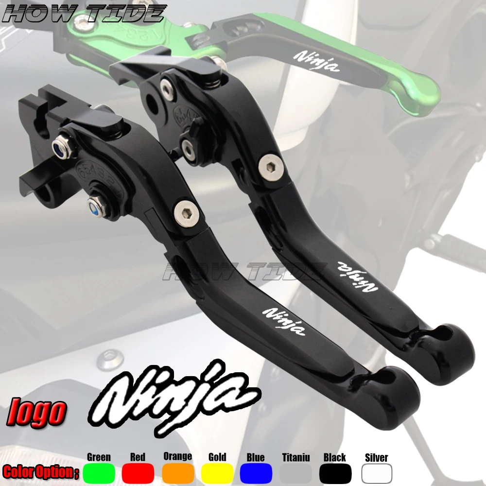 CNC Folding&ampExtending Motorcycle Brake Clutch Lever For KAWASAKI VERSYS 1000 ZX6R ZX-6RR ZX9R ZX10R ZX12R NINJA Z1000 ZZR600 |
