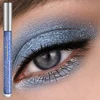Glitter Liquid Eyeshadow, Silver Monochrome Tone, Waterproof Makeup Effect, Shimmer Pigment Eye Shadow Pallete Set 4
