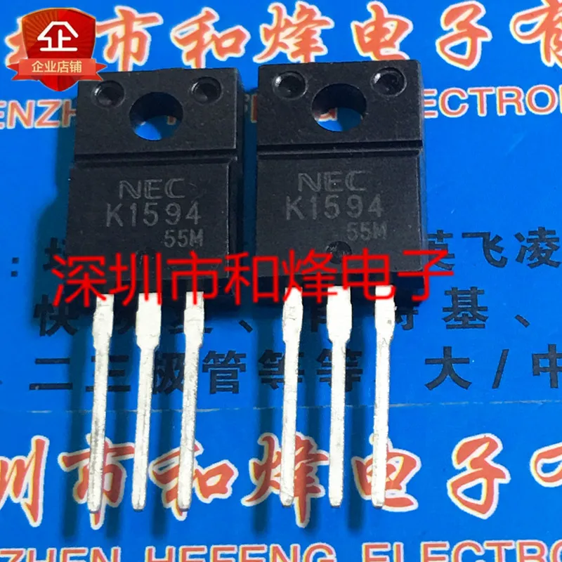 

K1594 2SK1594 New import TO-220F Electronic components Into three feet The integrated circuit