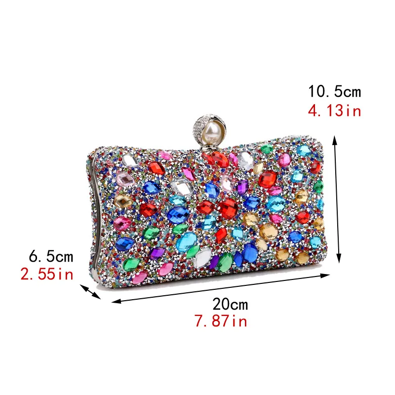 Strass Vrouwen Luxe Clutch Avondtas Mode Bruiloft Crystal Diamant Telefoonzak Portemonnee Vrouwelijke Portemonnee Feesthandtas