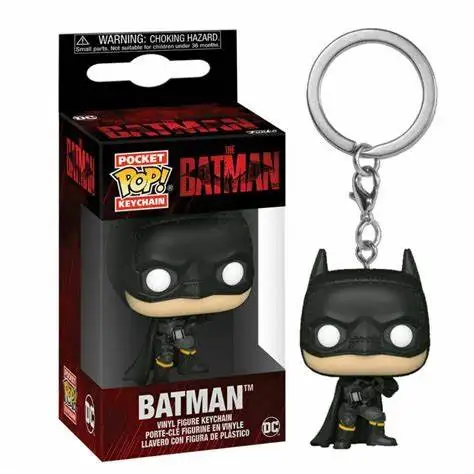 thumbnail image 5 of FUNKO Batman Comics Nuevo muñeco de acción de PVC Edición de película Dark Knight Llavero de vinilo Juguete Pop Pocket Serie Modelo Juguete Llavero, 5 of 5