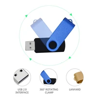 Fashion Rotatable USB 2.0 Flash Drive 128GB 64GB 32GB Colorful High Speed 16GB 8GB Memory Stick Waterproof Flash Disk PenDrive 3
