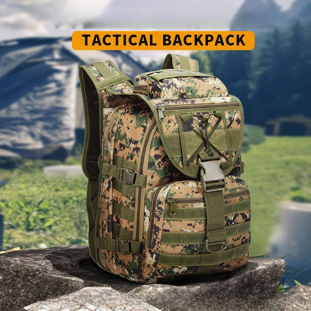 40L Military Tactical crossfit Backpack Army Assault Bag Molle System  Backpacks Outdoor Sports Backpack Camping Hiking Backpacks