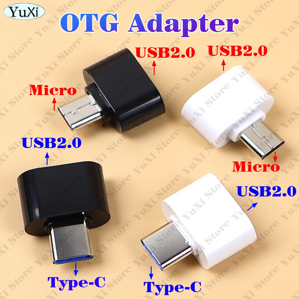 Universal Type-C/Micro USB to USB Adapter - OTG Data Connector