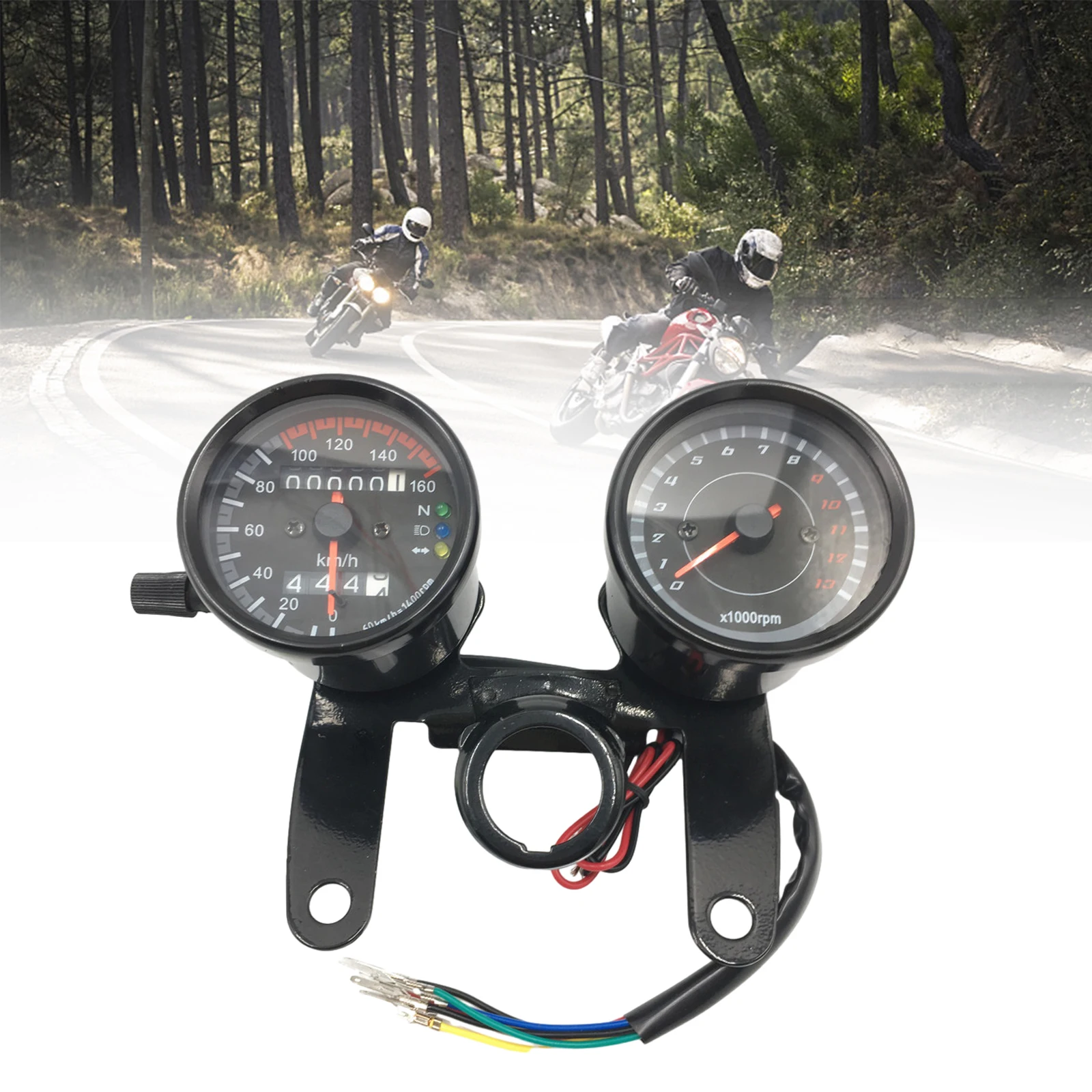 Motorcycle-Speedometer-Modified-Universal-for-Convenient-Installation ...