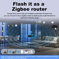 Haozee Zigbee 3.0 USB Dongle Plus Stick Universal Zigbee Gateway Hub With Antenna Compatible Zigbee Series 2MQTT Home Assistant - Image 4