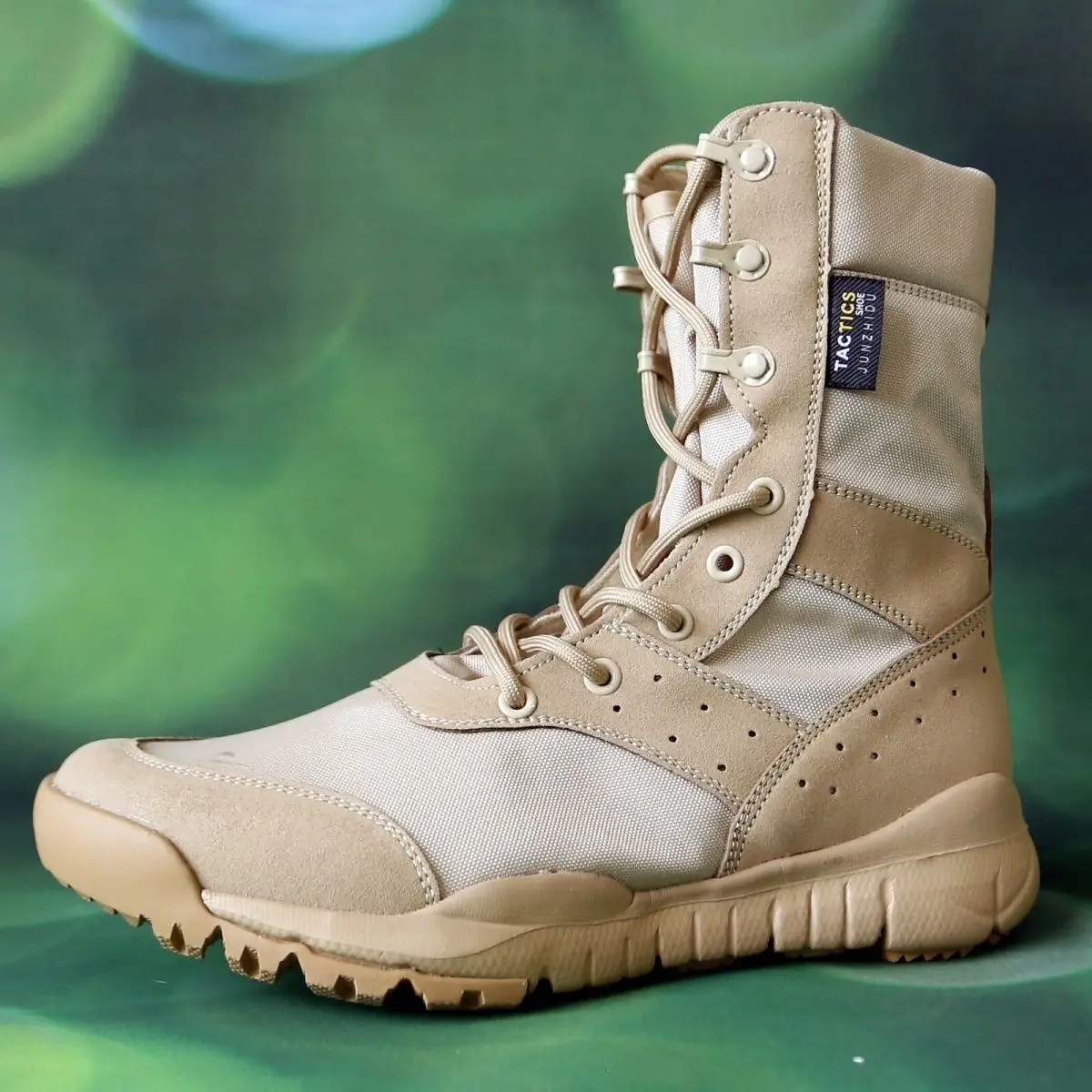 High-quality special tactical boots large size 49 desert combat men's boots outdoor hiking lightweight