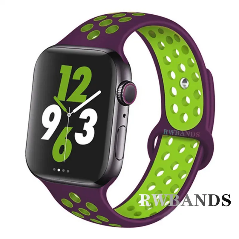 Sport Strap for Apple Watch Band 46mm 44mm 40mm 42-38-41mm 45mm Breathable Bracelet iWatch Series 10 9 8 7 6 SE 5 3 Ultra 2 49mm - Image 36