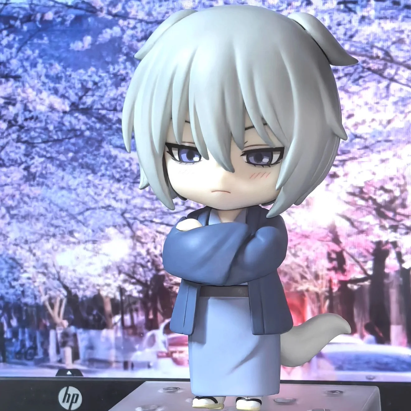 10CM Kamisama Kiss Q Version Tomoe Nendoroid 2443 Anime Actionfigur Modellbausatz Desktop-Ornament Anime-Fans Sammler Spielzeug Geschenk – Detail 6