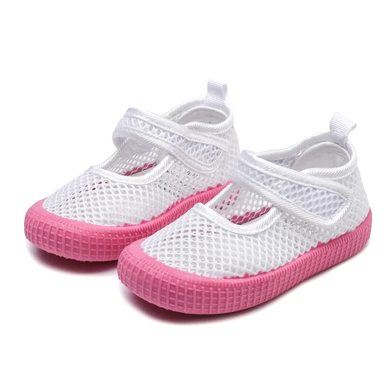 Children casual shoes summer new girl shoe soft sole anti slip