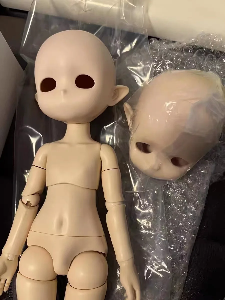 Original 1/6 BJD Doll Moveable Joint Body Resin Head 32CM Nude Doll Head Circumference 23CM DIY Girl Toys For Friend Gift