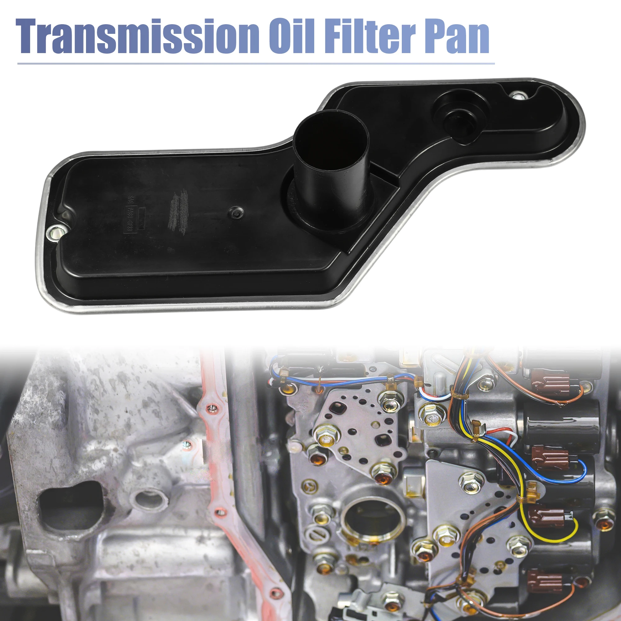 X Autohaux No.1L2Z7A098AC Transmission Oil Fluid Filter Pan for Lincoln Aviator Base 4.6L 2003-2005 for Ford Explorer XLS 4.0L