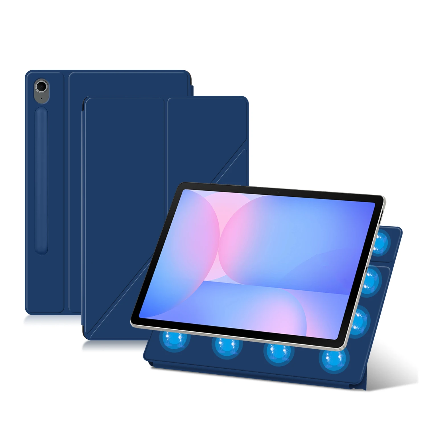 Premium Magnetic Smart Tablet Cover with Stand, 10.9-Inch Sleeve