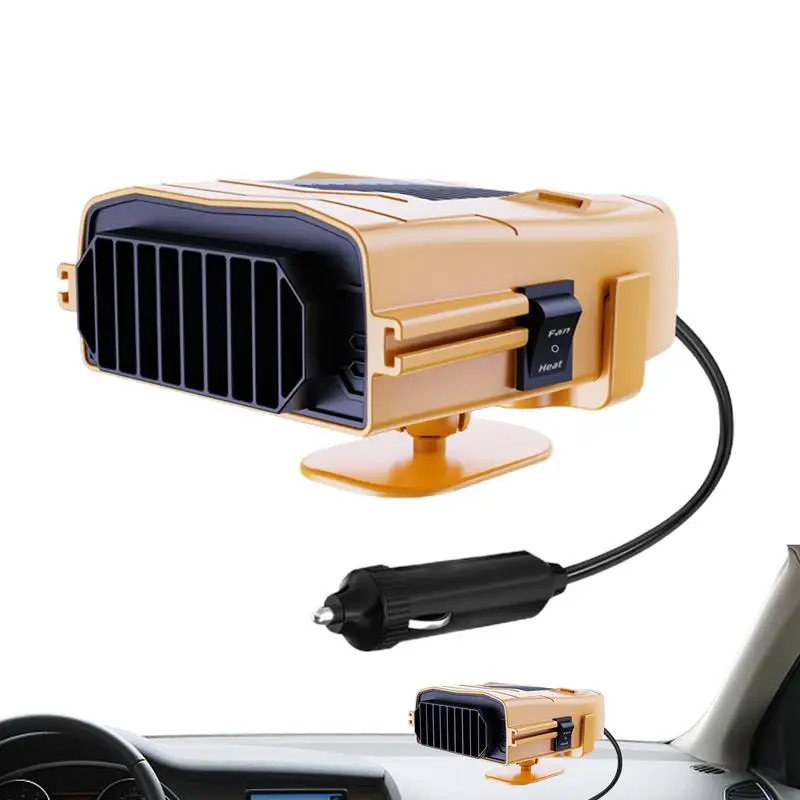 

Car Dashboard Heater Auto Heater Fan 12V Car Heater Car Windshield Defogger Defroster Auto Heater Fan For Cars SUVs Trucks