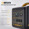 3096Wh Solar Generator with 200W Solar Panel & Extra Battery Included, 1800W (Peak 3600W) LiFePO4 Battery Power Station 3