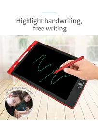 Tableta de escritura LCD reutilizable borrable para niños, tablero de garabatos con pantalla colorida, regalo personalizado, 8,5/10/12 pulgadas