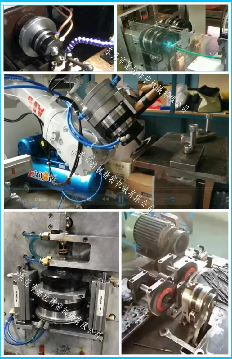 공압 척 JAC-15, 소형 공압 로터리 척, 자동 장비 빠른 로터리 콜릿